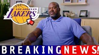 URGENT BOMB SEE WHAT SHAQUILLE ONEAL SAID ABOUT THE LAKERS NOBODY EXPECTED THIS LAKERS NEWS
