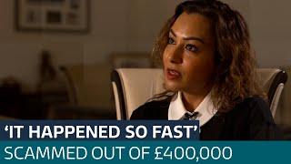 I couldnt look my family in the eye Scammers steal over £400000  ITV News