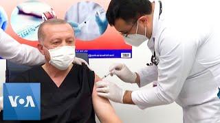 Turkeys Erdogan Receives COVID-19 Vaccine