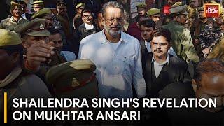 Former UP DSP Shailendra Singhs Revealing Interview On Mukhtar Ansari  Mukhtar Ansari No More