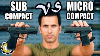 Subcompact vs Microcompact Pistols