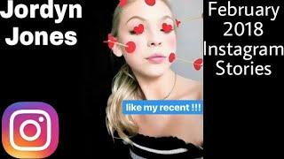 Jordyn Jones February 2018 Instagram Stories