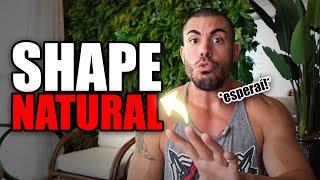 Como botar o shape natural