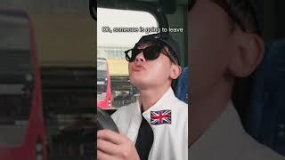 When a Korean rides on a British bus 