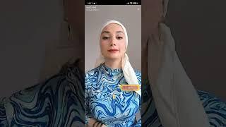 Woman in hijab periscope live broadcast beautiful hot girls eyes streaming Cute Vlogs girl beauty