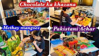Pakistani achar bara mazedar  Chocolates ka khazana  Canada k mangoes Pakistan jassey?