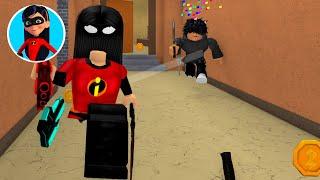 VIOLET from INCREDIBLES Beats TEAMERS.. Roblox Murder Mystery 2