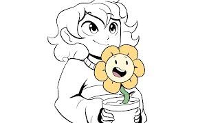Saying A Lot Of Things as Flowey Undertale Animation