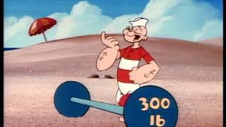 All New Popeye A Day at Muscle Beach