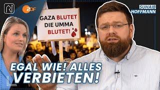 Palästina-Demos ZDF hetzt Gesellschaft auf - Suhaib Hoffmann