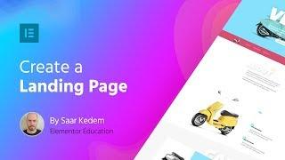 Build a Landing Page with Elementor Step-by-Step