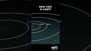 How fast is Light? #space #solarsystems #astronomy #lightspeed