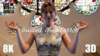 Yoga VR - Guided Meditation with Anna - short 8K 360 3D Video