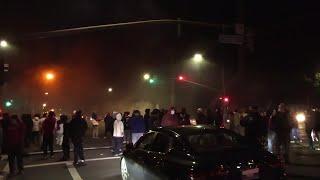 South Bay Sideshows Raw video of gunfire erupting at San Jose sideshow at Leigh and Hamilton