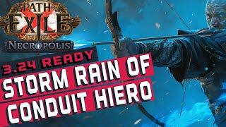 STORM RAIN OF CONDUIT HIEROPHANT Build Guide POE 3.24