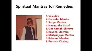 Mr. KN Rao English Spiritual Mantras for Remedies