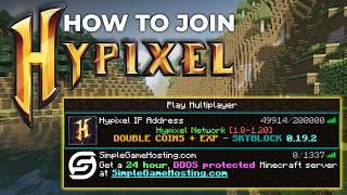 How To Join Hypixel Hypixel IP 2024