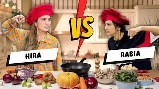 Cooking challenge  Hira vs Rabia  Hira faisal  Sistrology