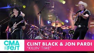 Clint Black and Jon Pardi – “Killin’ Time”  CMA Fest 2024