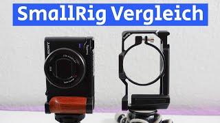 SmallRig Vergleich für Sony ZV-1  ZV-1F Griff Käfig Rig Zubehör