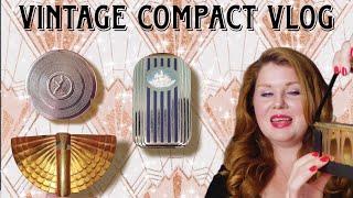 My Vintage Compact Collection  Part 1 #vintagemakeup #vintagecompacts