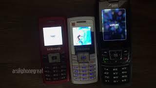 Samsung SGH-C450 vs C450 IL vs D880  Speed Comparison