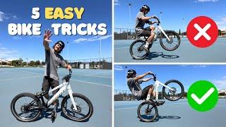 Learn 5 Beginner Mountain Bike Tricks