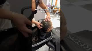 Types of clients at the shampoo bowl #hair #lucyseitz #hairsalon #shampoo #relatable #salonhair