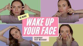 10 MIN EVERYDAY FACE MASSAGE - great after your skincare routine for glowing skin  All You Can Face