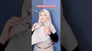 Style hijab menutup dadasimple & cantik #subscribe #tutorialhijabsegiempat #hijabtutorial