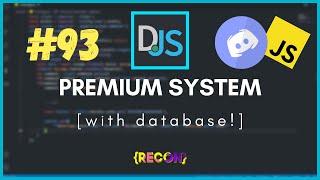 #93 Premium System with MONGODB  discord.js tutorials