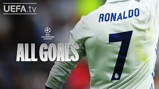 CRISTIANO RONALDO ALL #UCL GOALS