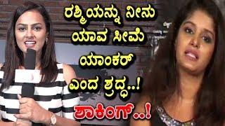 Sraddha srinath shocking answers to Rapid Rashmi  Operation Alamelamma