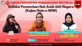 Refleksi Pemenuhan Hak Anak oleh Negara Kajian Data e-HDW