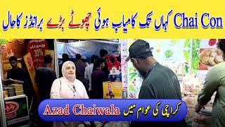 ChaiCon Karachi Ander Ki Suratehal Janein  Azad Chaiwala  Expo Karachi  Chef Uzma