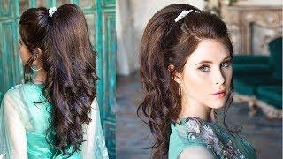 Incredible volumetric ponytail - quite simple prom hairstyle for thin long hair
