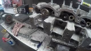 Chevy Spark   Fitting Valves to Cylinder Head