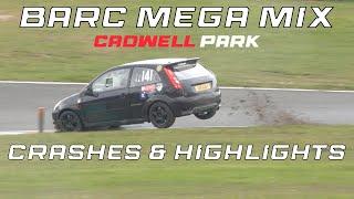 BARC Mega Mix - Crashes & Highlights - Cadwell Park 27-280424