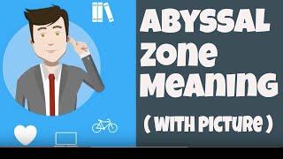 Abyssal Zone Meaning  with pictures 