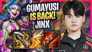 GUMAYUSI IS BACK TO KOREA SOLOQ WITH JINX - T1 Gumayusi Plays Jinx ADC vs Zeri  Season 2024