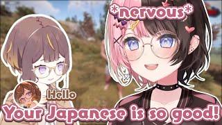 Hinano meets Anya in VCR Rust makes her nervous VCR Rust ENG Sub - Tachibana Hinano