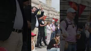 MLB London Trafalgar Square Take Over had the Biggest Batting Cage #forza  #baseball #mlb