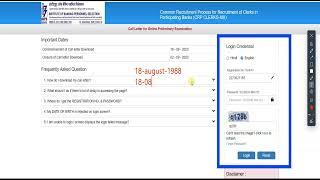 IBPS Click Pre Admit Card 2023 Kaise Download Kare  Sarkari Result  IBPS Admit Card 2023