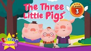 The Three Little Pigs - Fairy tale - English Stories Reading Books
