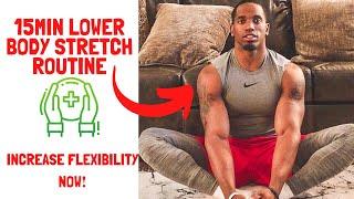 15Min Lower Body Stretch Routine  Muscle Relief and Recovery