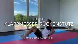 #fitnessfriday - KlappmesserRückenstütz