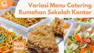 Variasi Menu Catering Makan Siang dan Malam  Cocok untuk Sekolah Rumahan dan Kantor