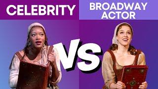 Stunt casting Celebrity vs Broadway Actor
