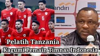 Pelatih Tanzania Kagumi Pemain Timnas Indonesia