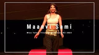 Maanvi Samis Dance Performance at Miss IndiaNZ 2023